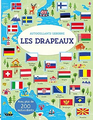 Usborne Les drapeaux - Premiers autocollants