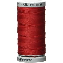 Gutermann Extrastarkes Garn – 100 M, Karmesinrot, Für Näharbeiten & Polstern