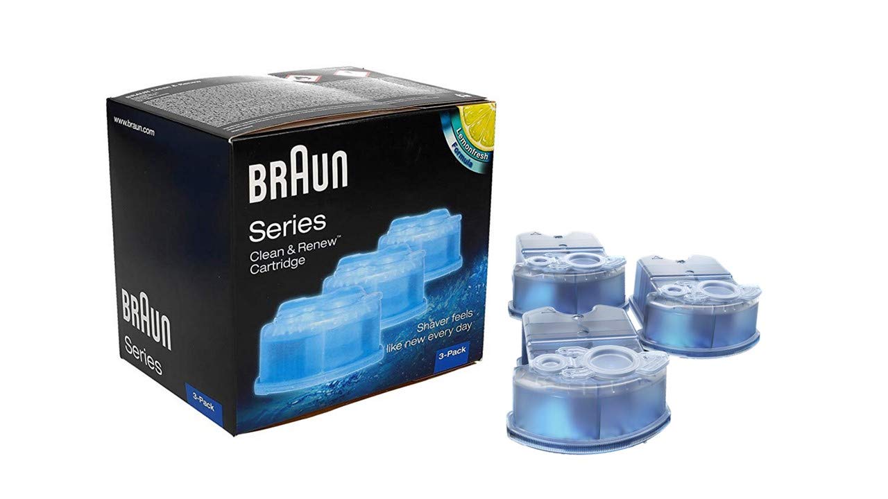 Braun Clean And Renew Recharge De Cartouches Pour Rasoir Électrique, Pack De 3 La maison du rasage