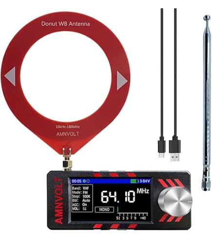 Radio DSP AMNVOLT V4 ATS Mini, Banda Completa AM/FM/LSB/USB, Pantalla IPS De 1.9, ESP32-S3 Y SI4732, Con Amplificador De Auriculares, Para Senderismo Y Viajes Radio DSP AMNVOLT V4 ATS Mini, Banda Completa AM/FM/LSB/USB, Pantalla IPS De 1.9, ESP32-S3 Y SI4732, Con Amplificador De Auriculares, Para Senderismo Y Viajes