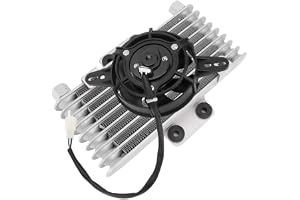 Motoroljekylare , robust kylning motortemperatur motoroljekylare oljekylare fläkt oljekylare kylare motorcykel oljekylare för