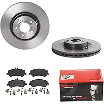 Brembo Bremsensatz Vorne - 2x Belüftete Bremsscheiben 255mm + Bremsbeläge Für Toyota Corolla