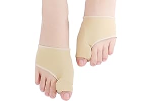 Neoreser Corrector Hallux Valgus, Separador de Juanetes del Pie, Corrector de Juanetes, Separador De Silicona Gel Suave para Aliviar el Dolor