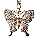 Produktbild Utrendo Schlüsselanhänger Glücksbringer Schmetterling mit Glitzersteinen