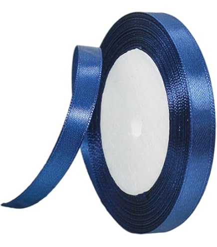 1/8 Inch Double Face Satin Ribbon 100 Yards Light Blue Ribbli Satin ...