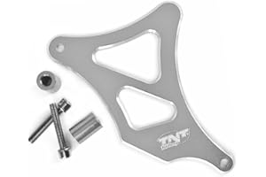 tnttu Cache Pignone alluminio adattatore AM6, Argento