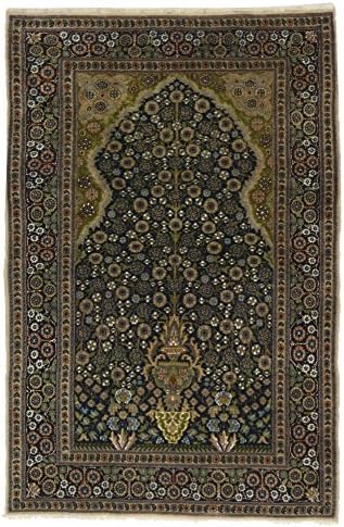 Galleria Farah1970 115x77 CM Tappeto Carpet Tapis Teppich Alfombra Rug Kashmir (Hand Made)