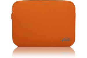 AIPIE Housses pour MacBook 13 Pouces MacBook Air Pro M1 M2, Surface Pro Sac Pochette de Protection Sacoche Ordinateur Portable Compatible avec Macbook Pro 13,3 Pouces PC Apple Orange