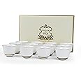 Bone China Shallow Porcelain New Verde Set Of 12 Cawa Cups-80ml