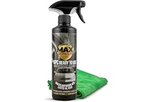 MAX DETAIL-LAB - APC - Detergente All Purpose Cleaner Auto, Pulitore Completo Pronto All'Uso, Pulizia Interna ed Esterna, Lava Cherchi, Sedili, Carrozzeria, Motore, Kit Detailing Car Moto, 500ml
