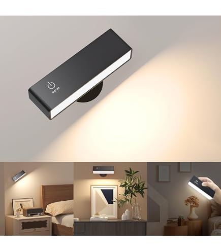Applique Murale Led Rechargeable Applique Murale LED Sans Fil - 2 Lampes Rotatives 360° - 3 Niveaux Luminosité 3 Temp. Couleur - Port USB-C - Collé Ou Vissé - Pour Chambre, Couloir, Escalier Applique Murale Led Rechargeable Applique Murale LED Sans Fil - 2 Lampes Rotatives 360° - 3 Niveaux Luminosité 3 Temp. Couleur - Port USB-C - Collé Ou Vissé - Pour Chambre, Couloir, Escalier