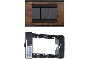 ILLUMINATION STORE Living Classica Placca compatibile più Supporto 3 posti RADICA