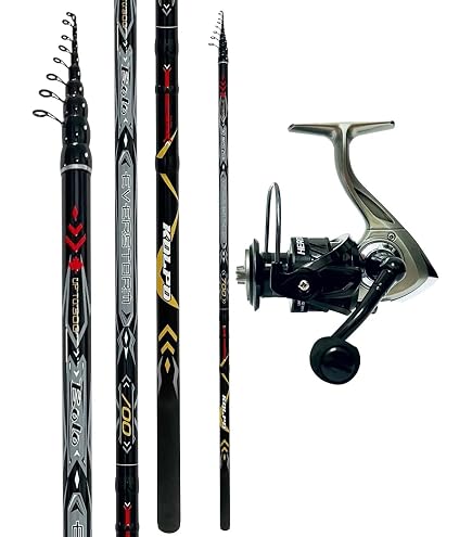Combo Canna Da Pesca Bolognese Delta 3 M In Kit Con Mulinello - 13