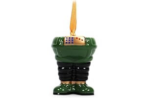 Half Moon Bay Decoración navidad Wallace y Gromit Pantalones equivocados - Adornos navidad ideal arbol navidad - Navidad Wallace y Gromit - Figura Wallacey Gromit - Licencia oficial