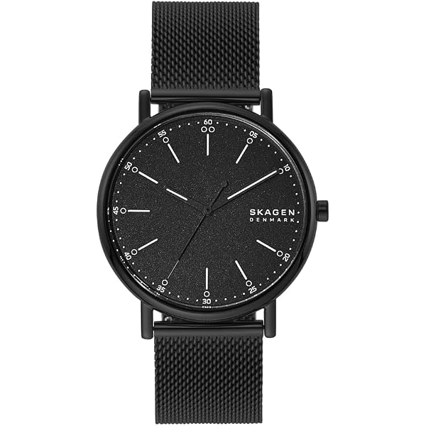 Skagen Orologio Uomo Analogico Al Quarzo – Cinturino In Pelle, Cassa Acciaio 40mm, Vetro Minerale, Modello SKW6451 - 3