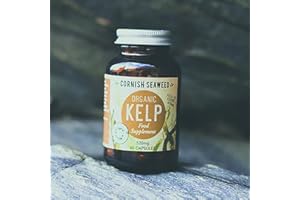 The Cornish Seaweed Company Organic Kelp Capsules 60 Unit (1 Unit)