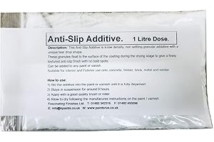 Fascinating Finishes Ltd 1 x 1lt Dose Anti Slip Additive/Granules. Ideal For Any Floor Or Deck Paint/Varnish