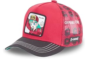 [ X ] CAPSLAB Męska i damska czapka Dragon Ball, czapka z daszkiem, Bulma, bez deformacji i na wszystkie pory roku