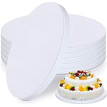 Buy Cake Board Disposable Cakeboard Round Cake Plate 5 Of Each Size