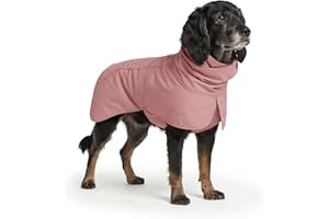 Spark Paws Płaszcz przeciwdeszczowy dla psa, wodoodporna, wiatroszczelna kurtka przeciwdeszczowa, dla małych, średnich i dużych psów, odblaskowy, oddychający, zakrycie całego ciała, suchy kombinezon -