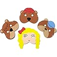 Teaching Resource Sack - Goldilocks & the 3 Bears Story Play Mask Set