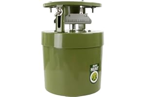 EURO HUNT EUROHUNT Futterautomat Light 6V, 14,5 x 14,5 x 22,5cm, Automat für Tierfütterung, wetterfest, grüner ABS-Kunststoff, eignet Sich für eine Vielzahl an Futterarten