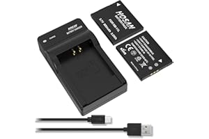 HOSAN NB-11L NB-11LH Batería para de 2 Batería Recargable Compatible con Canon NB 11L NB 11LH Canon PowerShot Elph 110 Elph 130 Elph 135 Elph 140 Elph 150 Elph 160 Elph 170 Elph 180 Elph 190