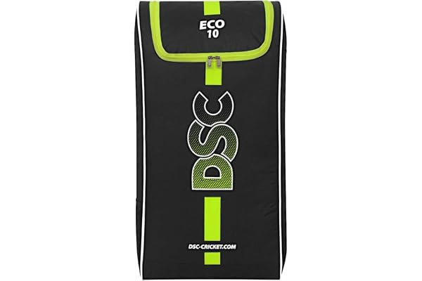 DSC Polyester ECO-10 Cricket Kit Bag, Black