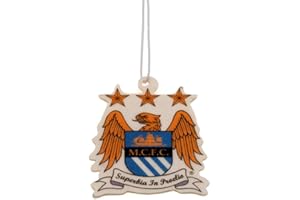 MANCHESTER CITY FC Manchester City Unisex Wappen Lufterfrischer, Mehrfarbig