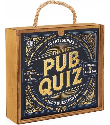 Cheatwell Host Your Own Pub Quiz Game - 2000 Questions In 8 Categories, 2019 Edition With Score Pad & Pencils - View #11