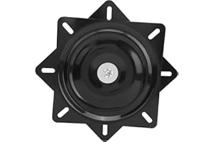 Yctze Seat Swivel, 7in Seat Swivel Base Mount Plate 360 Degrees Rotating EDC Coated Stainless Steel for Marine Boat