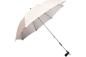 EASYLIFE LIFESTYLE SOLUTIONS Easylife UV Umbrella Parasol (Pack of 2) Portable Garden Parasol with +40 UV Protection, Attach Garden Umbrella to Chairs & Tables, Perfect for Adults & Children with Sensitive Skin - Fully Guaranteed