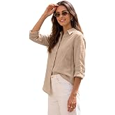 Urbano Fashion Women's Lyocell Full Sleeve Relaxed Fit Concealed Placket Casual Solid Shirt with Regular Collar
