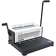 RAYSON SD-220B Binder Machine, 21 Holes Comb Binding Machine for Making Books, Max. Punching 20 Sheets & Binding 400 Sheets