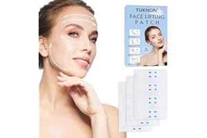 SEGMINISMART Face Lift Tape, Lifting Facial Parche, V Face Lifting, Face Lift Stickers, Cinta de Estiramiento Facial, Cinta Adhesiva Facial, Invisible Lift Adhesivo Facial, Etiqueta Estiramiento Facial, 40 Piezas