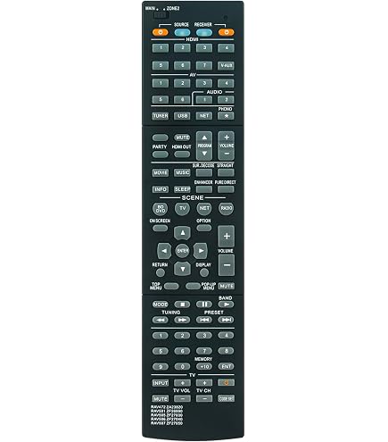 ALLIMITY RAV463 ZA11350 Remplacer la Télécommande adaptée à Yamaha