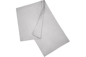 Nurtextil24 Seitenschläferkissen Bezug Baumwolle Kissenbezug - Kissen Set - Inlett od. Füllkissen Grau Kissenbezug 40 x 120 cm