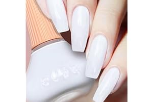 Major Dijit Vernis à ongles blanc 60 secondes super brillant - séchage rapide durable - 0.42 fl oz (37)