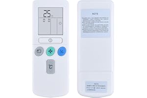 GOUYESHO Nuevo RAR-3U4 Control Remoto de sustitución para Hitachi Air Conditioner A/C RAR-3U1 RAR-3U3 RAR-3U4 RAR-2P2 RAR-3U2 RAR-52P1 RAR-2A1 RAR-2SP1 RAR-52P2 RAR- 2P11 RAS-80 RAS-10SH4 RAS-14SH4