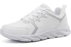 SYLUOQP Wasserabweisende, rutschfeste Arbeitsschuhe für Damen, ölbeständige Wanderschuhe für Damen, Restaurants, Bequeme Schwarze Workout-Schuhe für Damen, Bequeme Turnschuhe