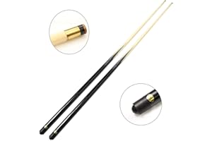 E-SERVICE (EUROPE) LTD 2 x 57" One Piece Snooker or Pool Cues