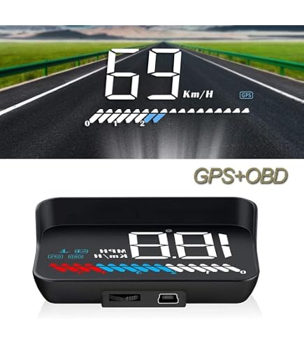 HUD GPS Beidou Affichage Vitesse M2 Head-Up Display Auto (HUD), Projecteur De Pare-brise HUD Affichage Tête Haute Voiture HUD GPS Beidou Affichage Vitesse M2 Head-Up Display Auto (HUD), Projecteur De Pare-brise HUD Affichage Tête Haute Voiture