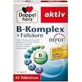 Doppelherz Supra Folic + B-Complex Tablets, 30 ct.