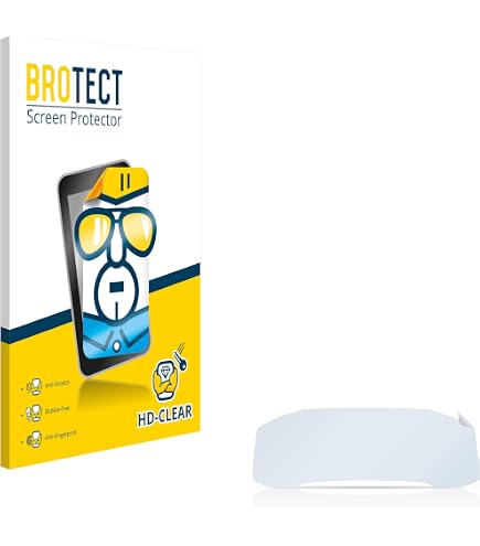 Brotect 2 Pellicole Protettive Trasparenti Per Olympus XZ-10 – Anti-impronte E Antigraffio – Made In Germany