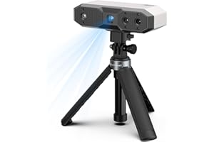 Revopoint MINI 2 Scanner 3D pour Impression 3D,Précision Jusqu'à 0,02 mm,Scan Rapide à 16 ips,Scanner 3D Portable à Scan Couleur pour Dentisterie, Standard