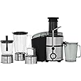 Krypton 4-IN-1 Stainless Steel Blender and Juice Extractor- Silver KNB6346