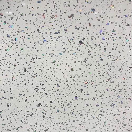 WidePanel White Sparkle 1000mm Wide Shower Panel PVC 1m x 2.4m Bathroom Wet Wall