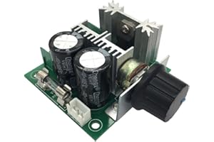 HiLetgo 12V~40V 10A PWM DC Motor Speed Control Switch Controller Voltage Regulator Dimmer