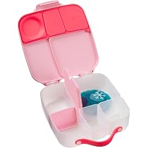 HOMETALL Bento Lunch Box Per Bambini – 5 Scomparti, A Prova Di Perdite, Senza BPA, Ideale 3-7 Anni