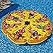 Produktbild Sommer's Laden Pizza Aufblasbarer Schwimmring Matratze Wasserhängematte, 180×150CM PVC Tragbare Schwimmbecken Float Für Den Strand